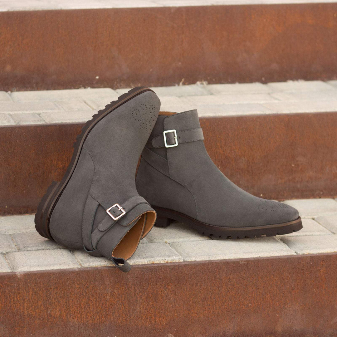 Men's Jodhpur Boots Leather Grey 2965 1- MERRIMIUM--GID-2270-2965