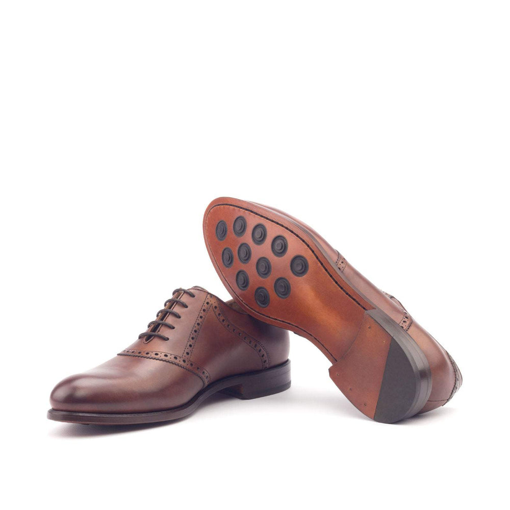 Men's Saddle Shoes Leather Brown 3033 2- MERRIMIUM
