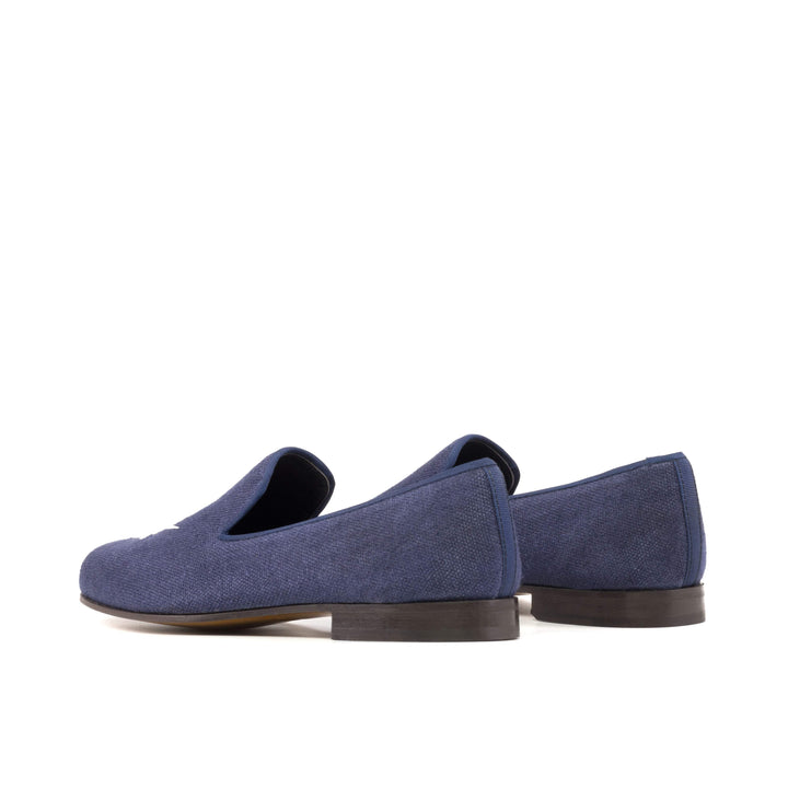 Men's Wellington Slippers Leather Blue 5296 3- MERRIMIUM