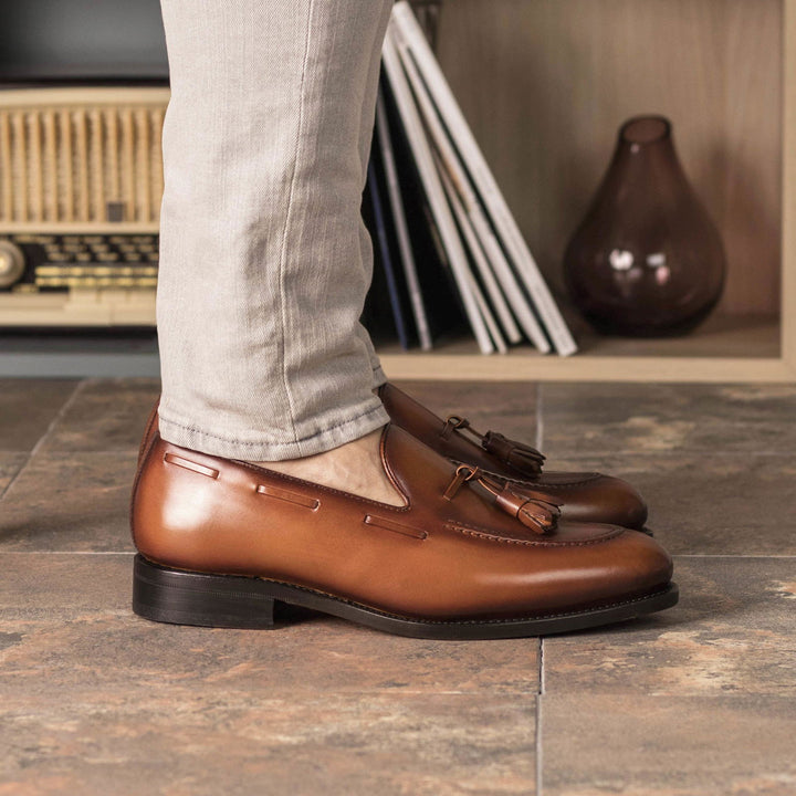 Men's Loafer Leather Shoes Wide Plus Size 5929 1 MERRIMIUM