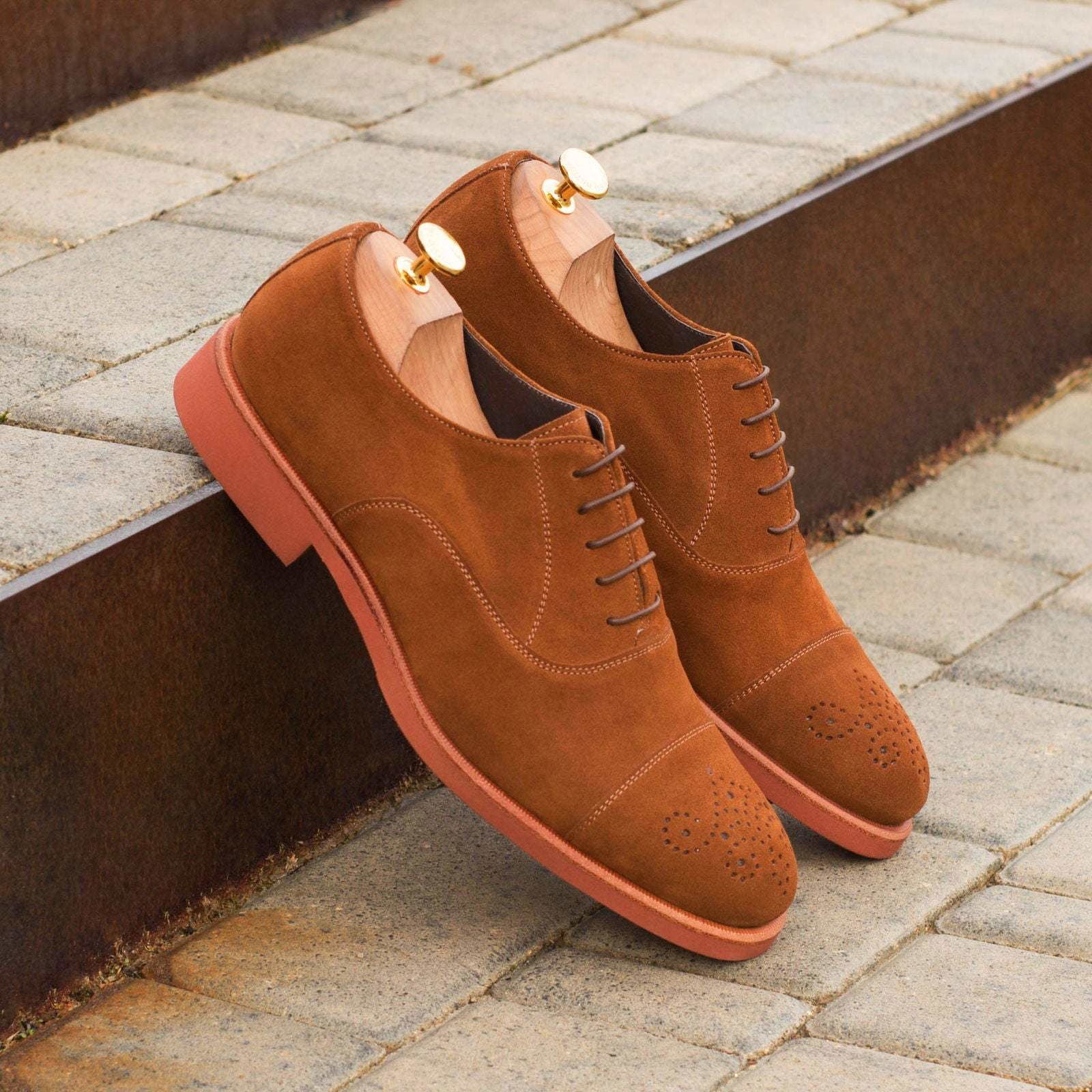 Oxford-Suede, Brown – MERRIMIUM