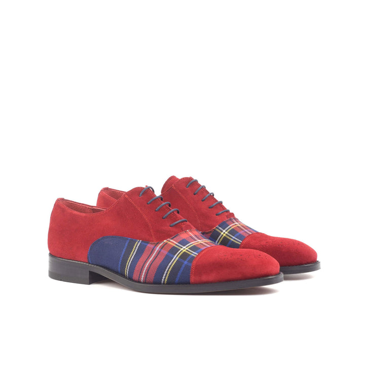 Oxford-Suede, Sartorial, Red 3-MERRIMIUM