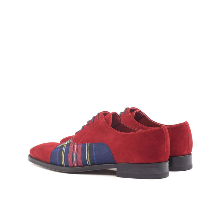 Oxford-Suede, Sartorial, Red 4-MERRIMIUM