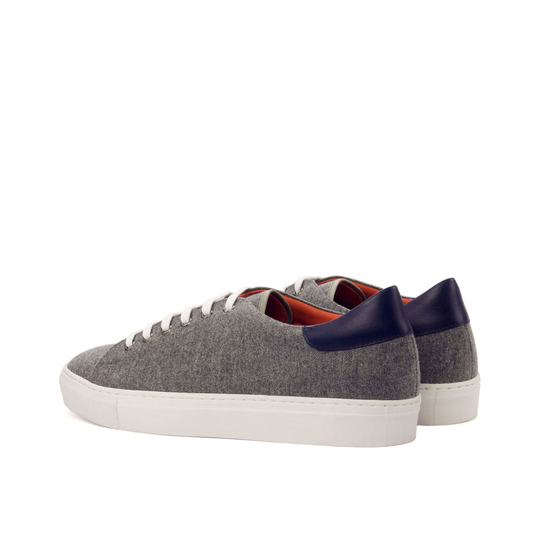 Trainer-Painted Calf, Box Calf, Flannel, Blue, Grey 3-MERRIMIUM