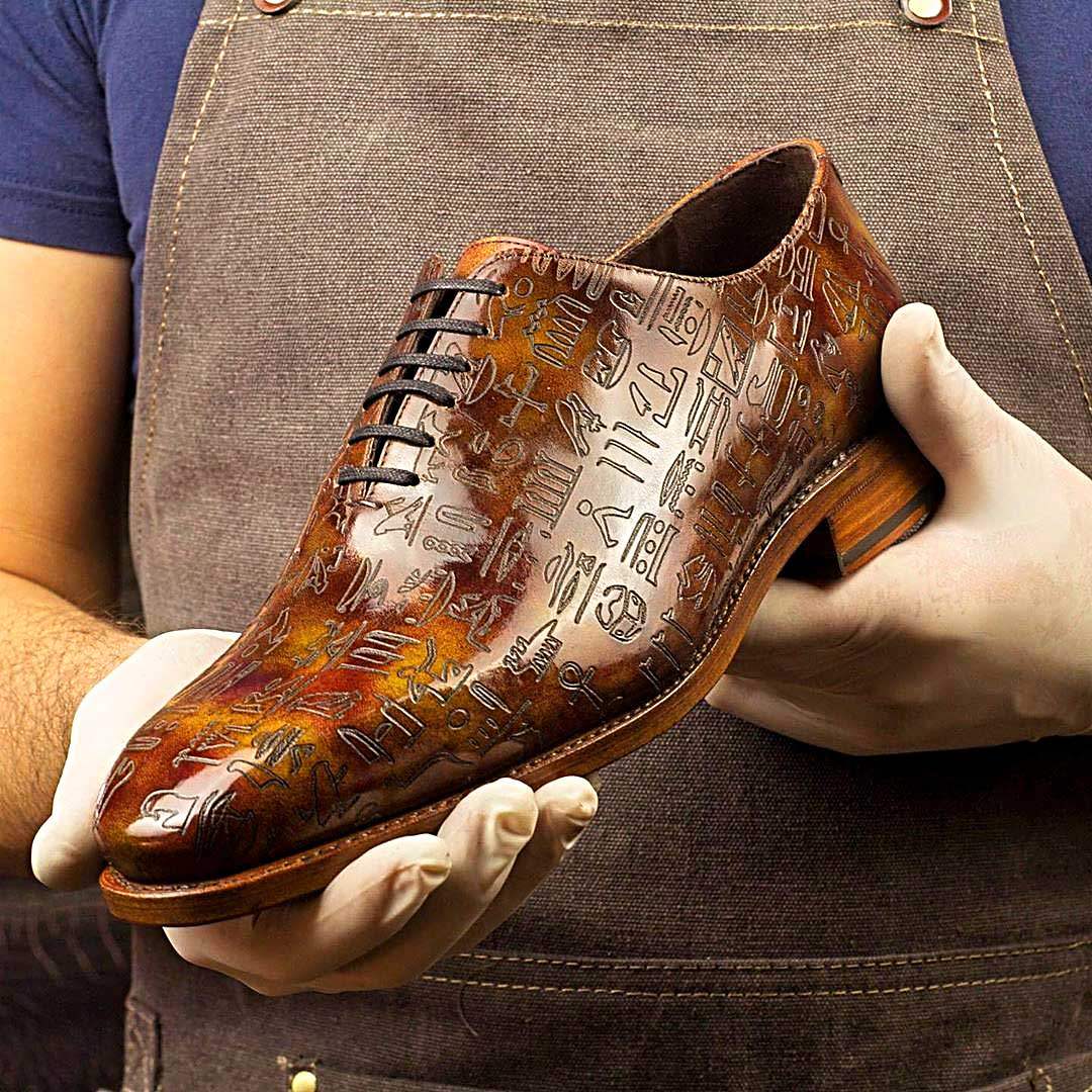 Men's Wholecut Goodyear welt Patina Shoes Egyptian Limited Edition US12.5/UK11.5/EU45.5 Men's Wholecut Goodyear welt Patina Shoes Egyptian Limited Edition US12.5/UK11.5/EU45.5