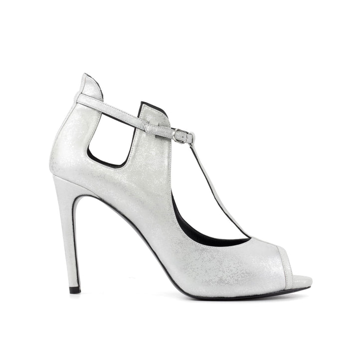 Women's Barcelona Leather High Heels Wide Plus Size 5880 3 MERRIMIUM