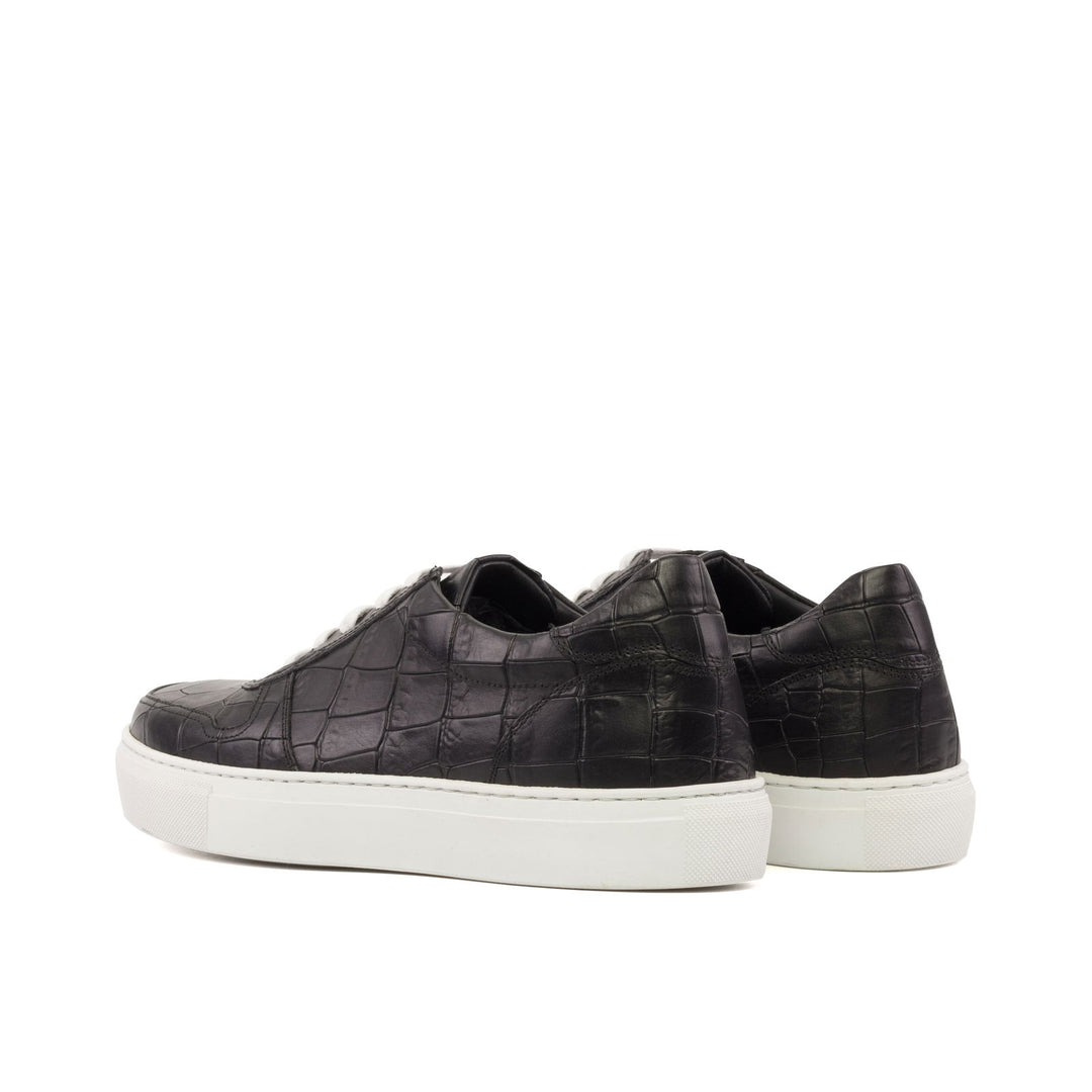 Women's Leather Trainers Black 5205 3 MERRIMIUM