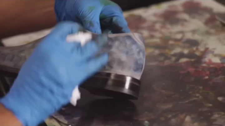 Men's Cygnus Cezanne Patina Wholecut Goodyear Welt Shoes Limited Edition