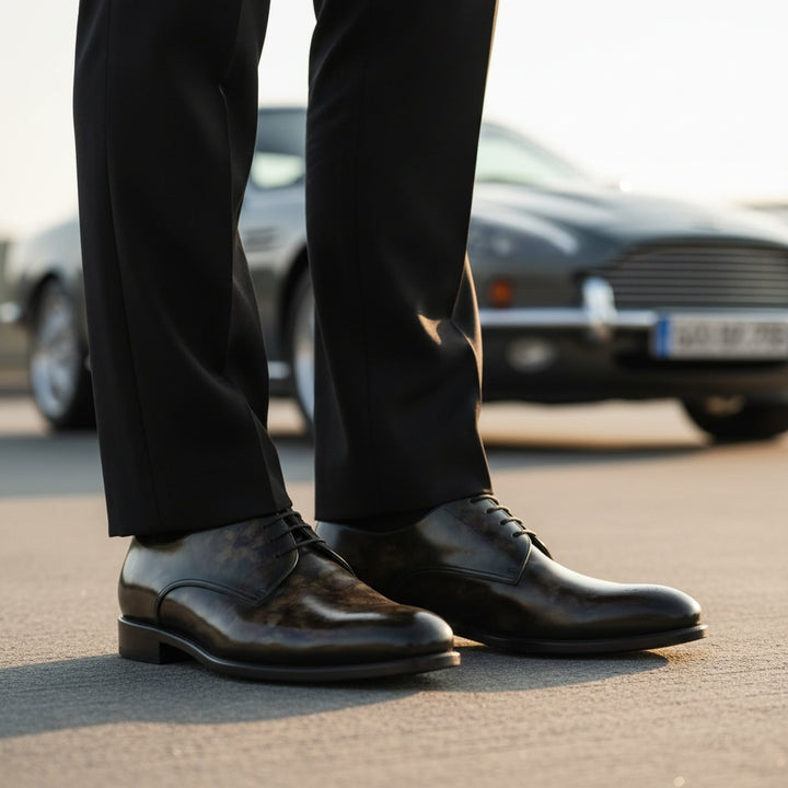 Men's Robin Cezanne Derby Patina Goodyear welt Shoes Limited Edition