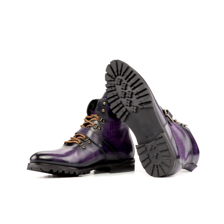 Men's Hiking Boots Patina Wide Plus Size Violet 5213 2 MERRIMIUM