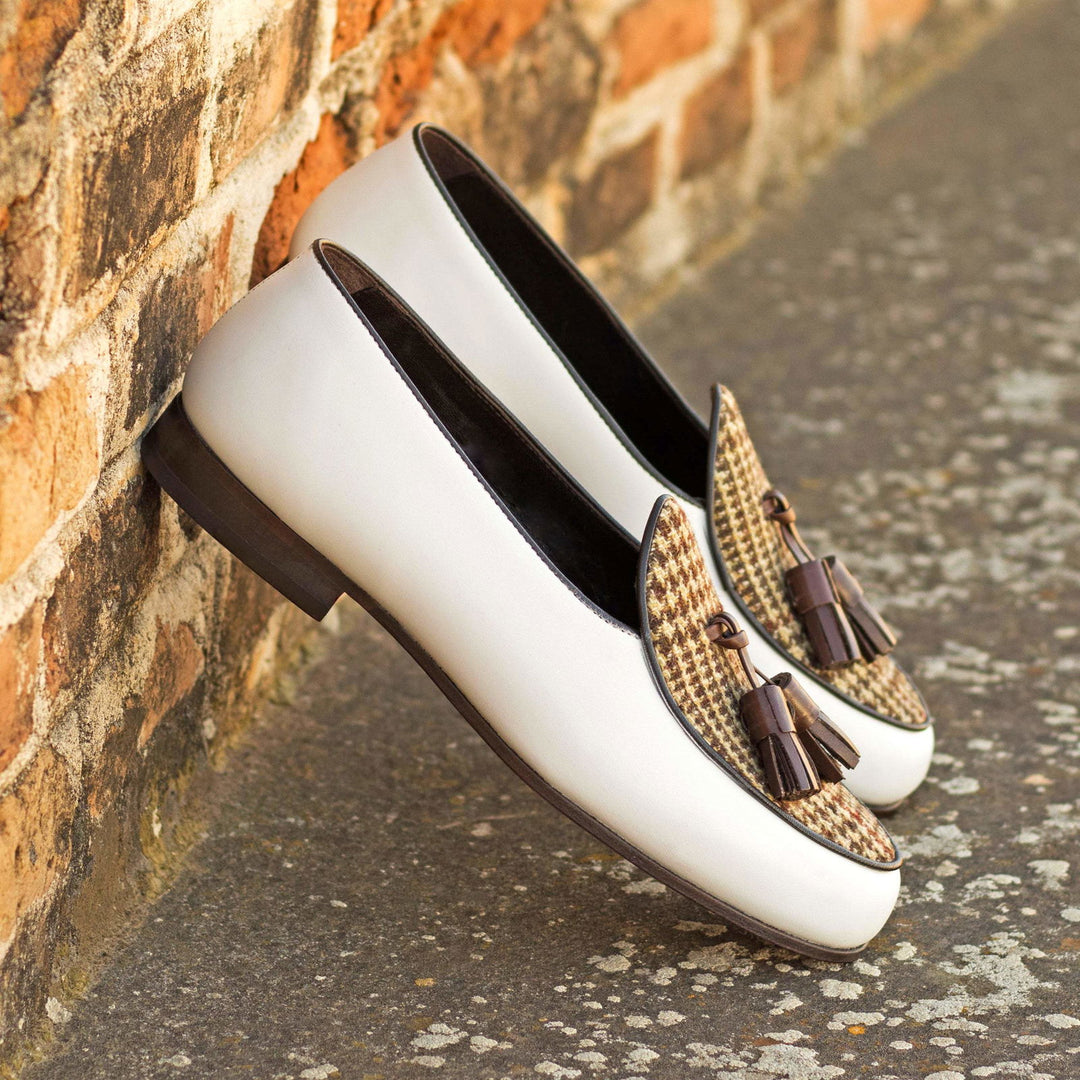 Belgian Slipper-Box Calf, Sartorial, White, Dark Brown, Brown 1-MERRIMIUM-WS