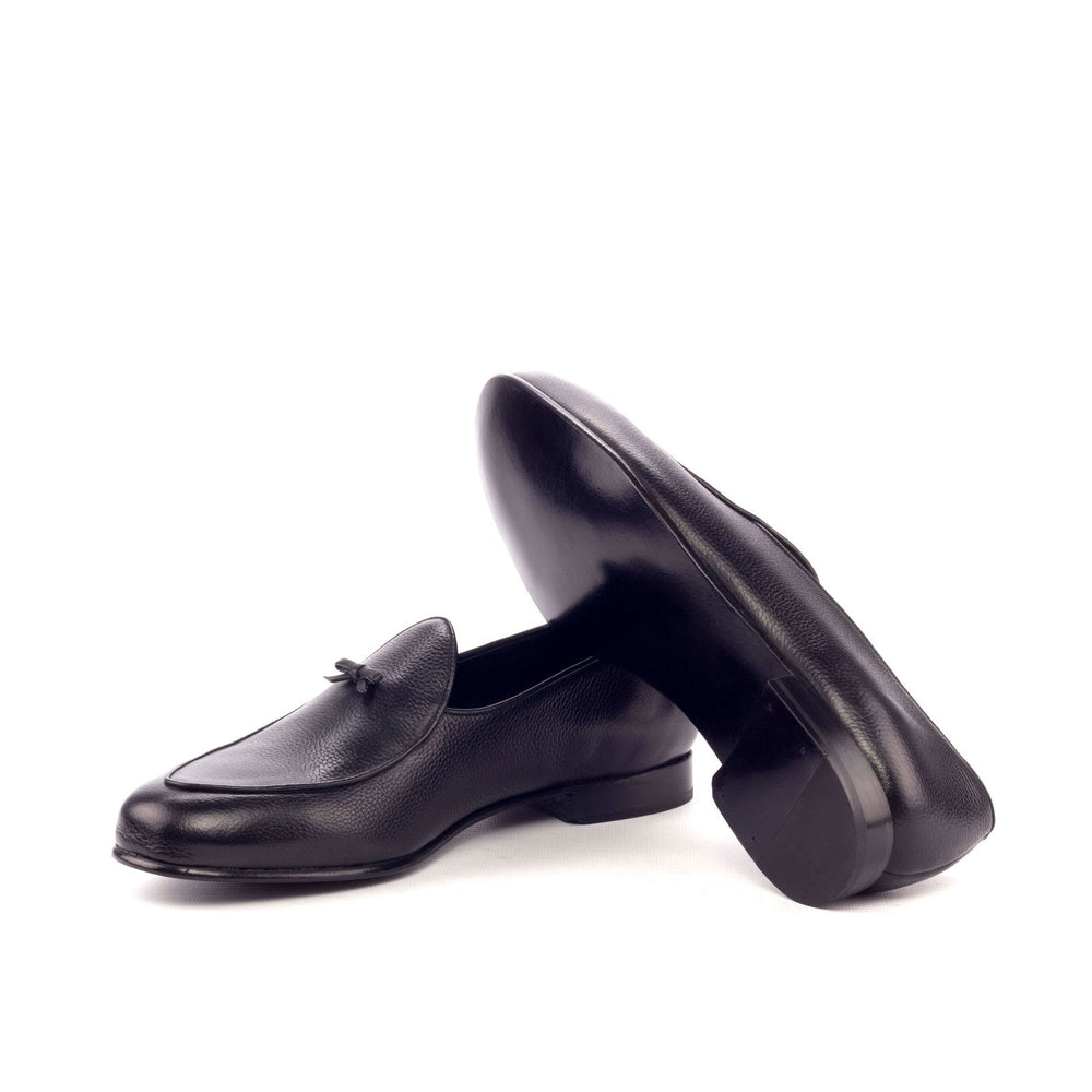Belgian Slipper-Painted Full Grain, Painted Calf, Black 2-MERRIMIUM-WS