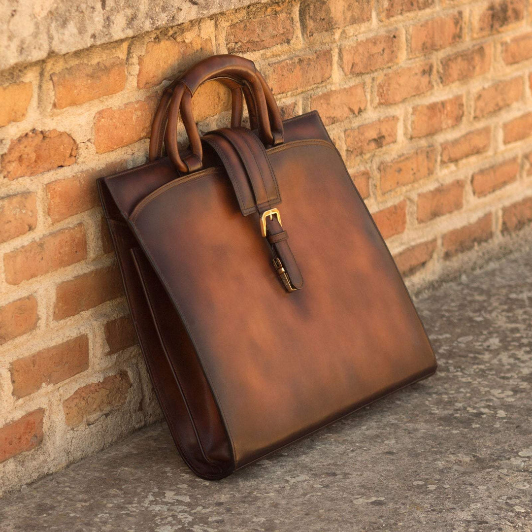 Briefcase Leather Brown 2923 1- MERRIMIUM--GID-2262-2923