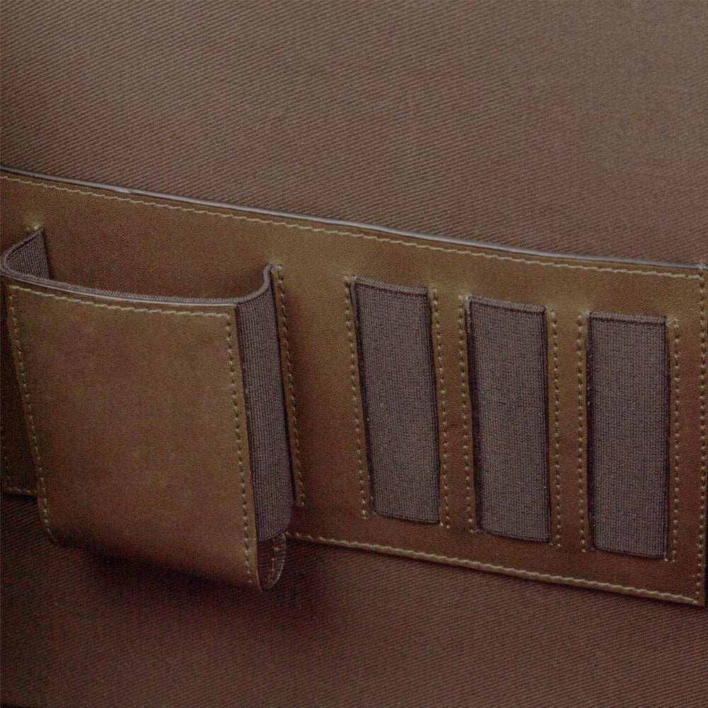 Briefcase Leather Brown Dark Brown 2876 2- MERRIMIUM