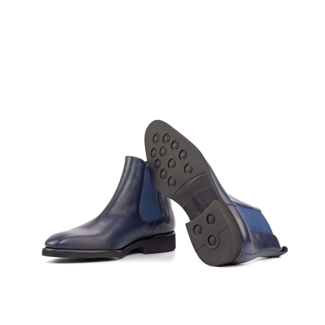 Chelsea Boot Classic-Box Calf, Blue 2-MERRIMIUM