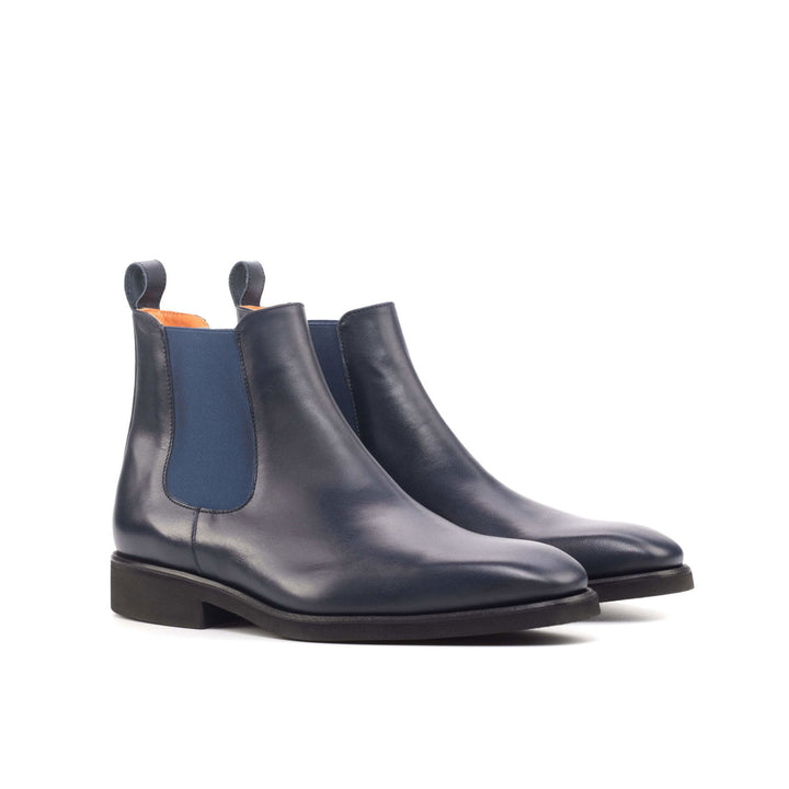 Chelsea Boot Classic-Box Calf, Blue 3-MERRIMIUM