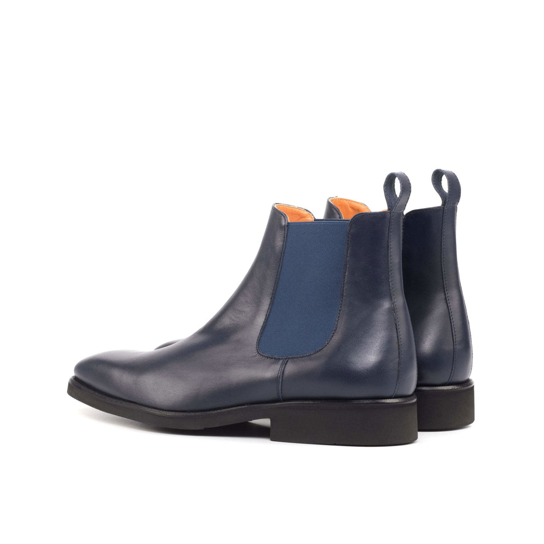 Chelsea Boot Classic-Box Calf, Blue 4-MERRIMIUM