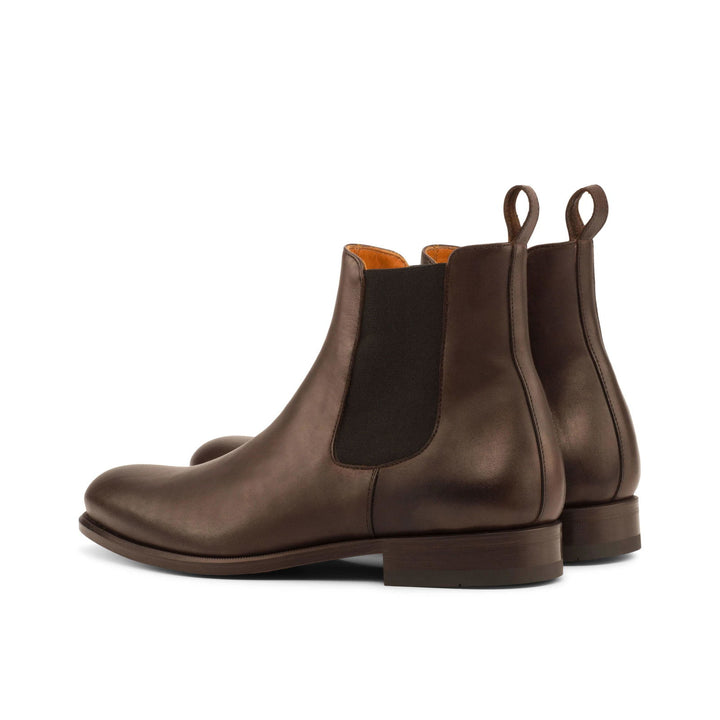 Chelsea Boot Classic-Painted Calf, Dark Brown 4-MERRIMIUM