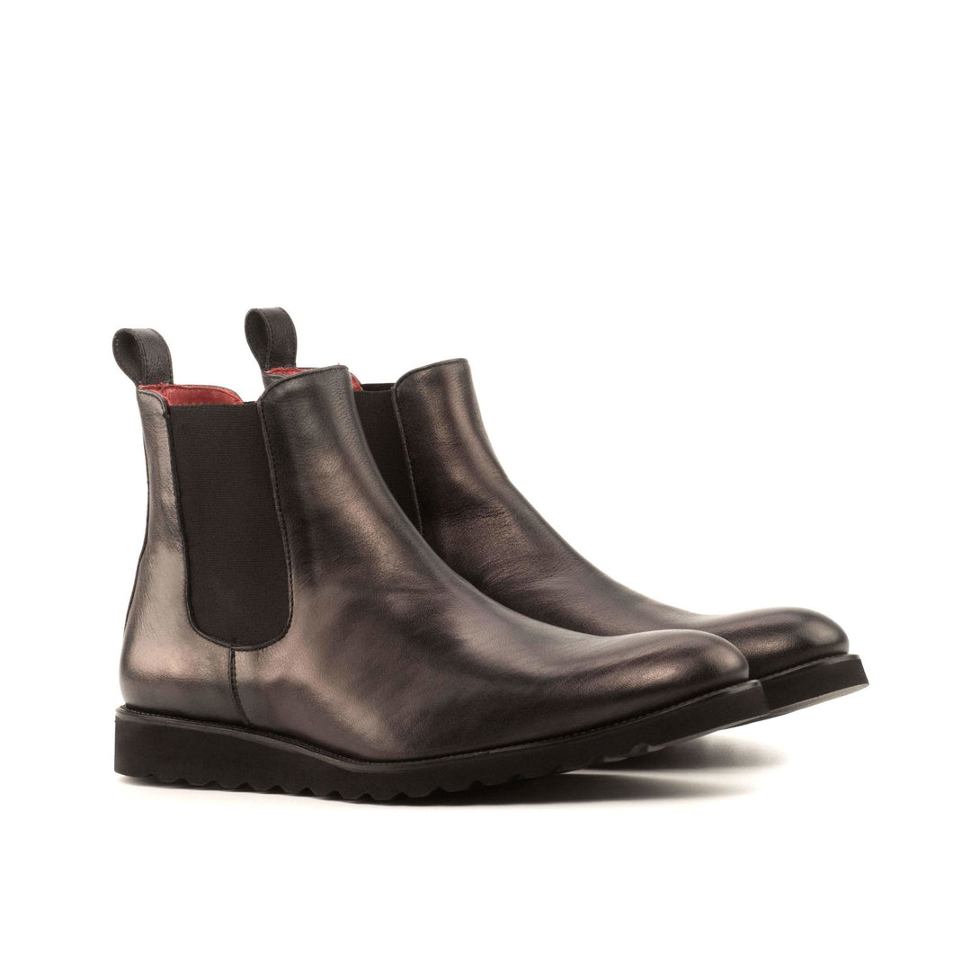 Chelsea Boot Classic-Painted Full Grain, Black 3-MERRIMIUM