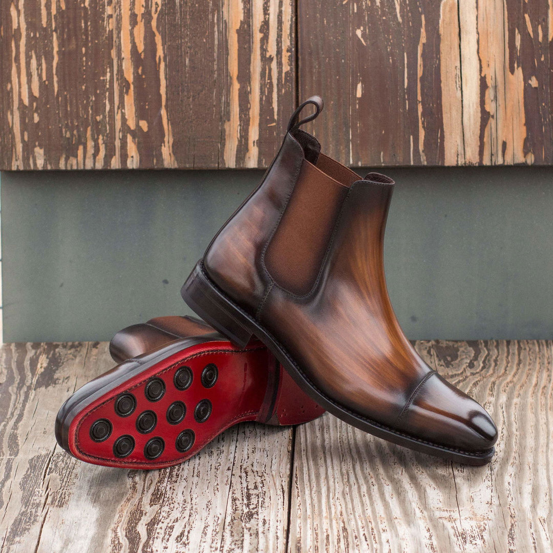 Chelsea Boot Classic-Patina, Brown 1-MERRIMIUM-WS