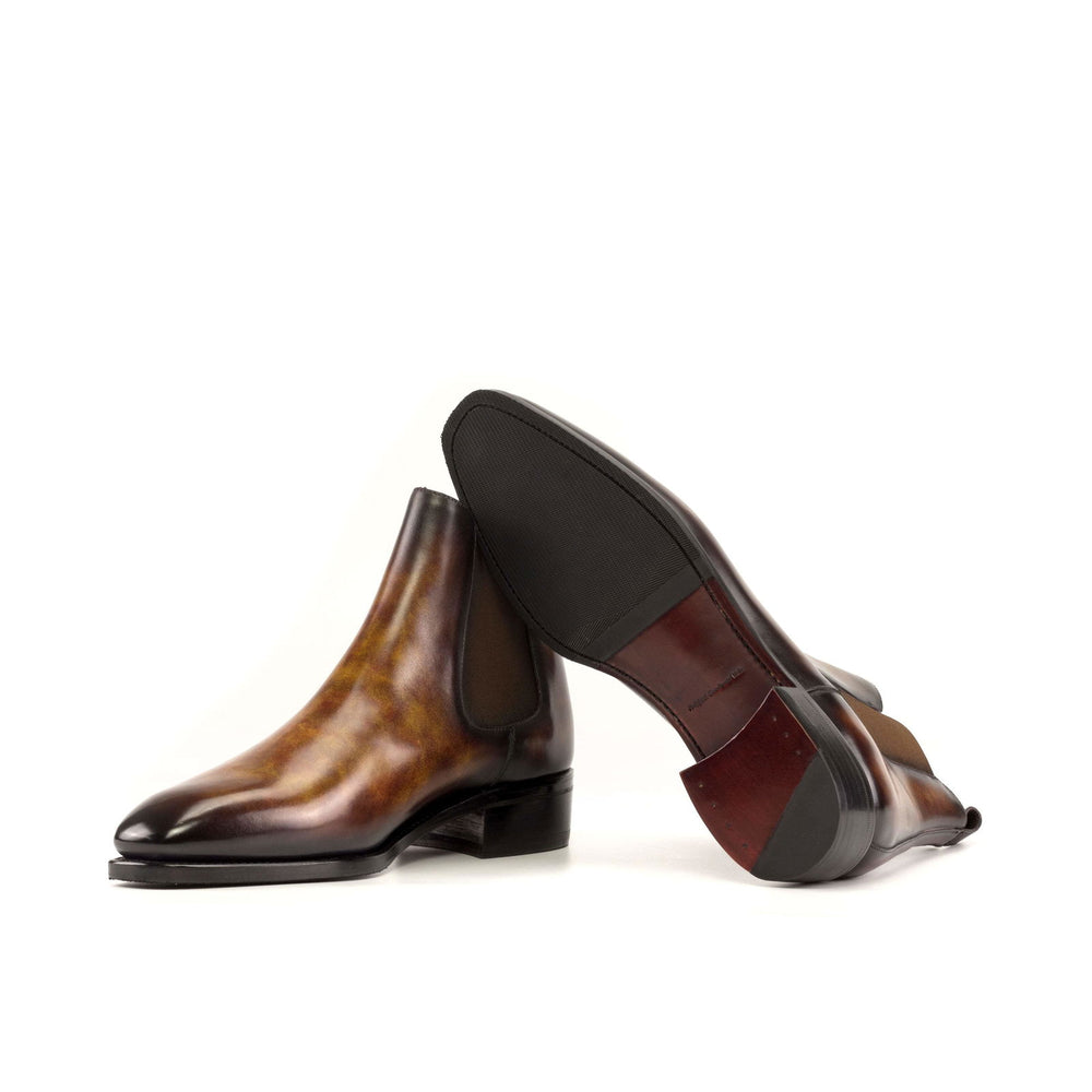 Chelsea Boot Classic-Patina, Burgundy 2-MERRIMIUM-WS