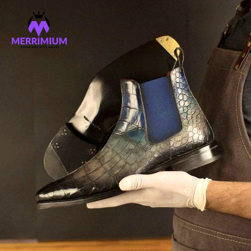 Chelsea Boot Goodyear welt Patina Egyptian Limited Edition-Wholesale - MERRIMIUM