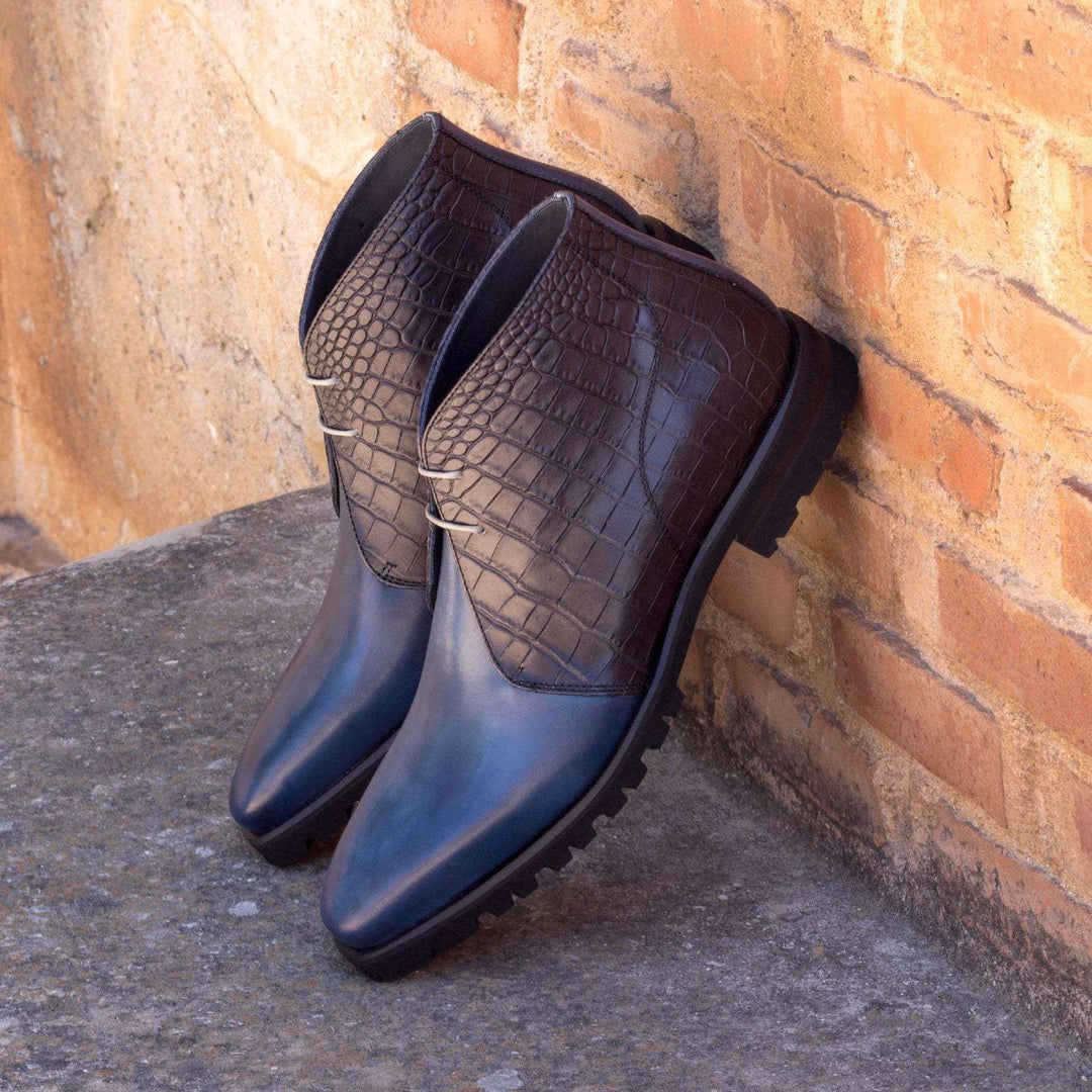 Chukka-Painted Calf, Painted Croco, Blue, Black 1-MERRIMIUM--GID-1376-2842-wholesale