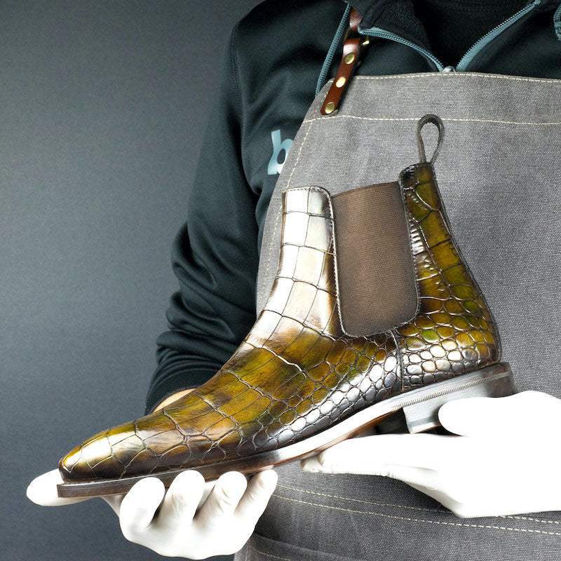 Croc Cairo Patina Chelsea Goodyear Welt Boot Limited Edition-Wholesale - MERRIMIUM