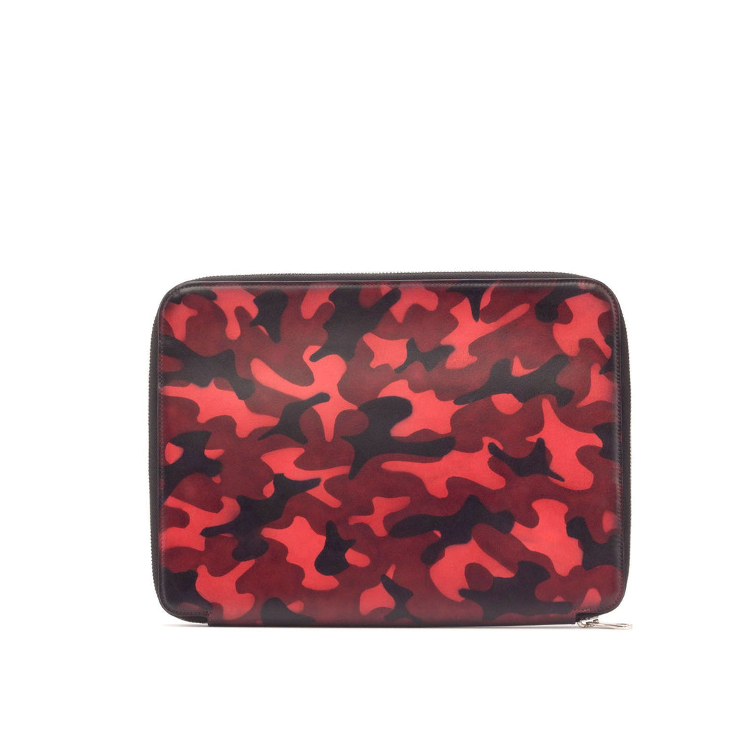 Custom Document Holder Patina Red 3148 - MERRIMIUM