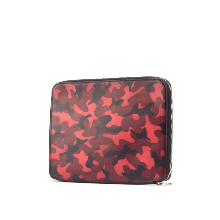 Custom Document Holder Patina Red 3148 - MERRIMIUM