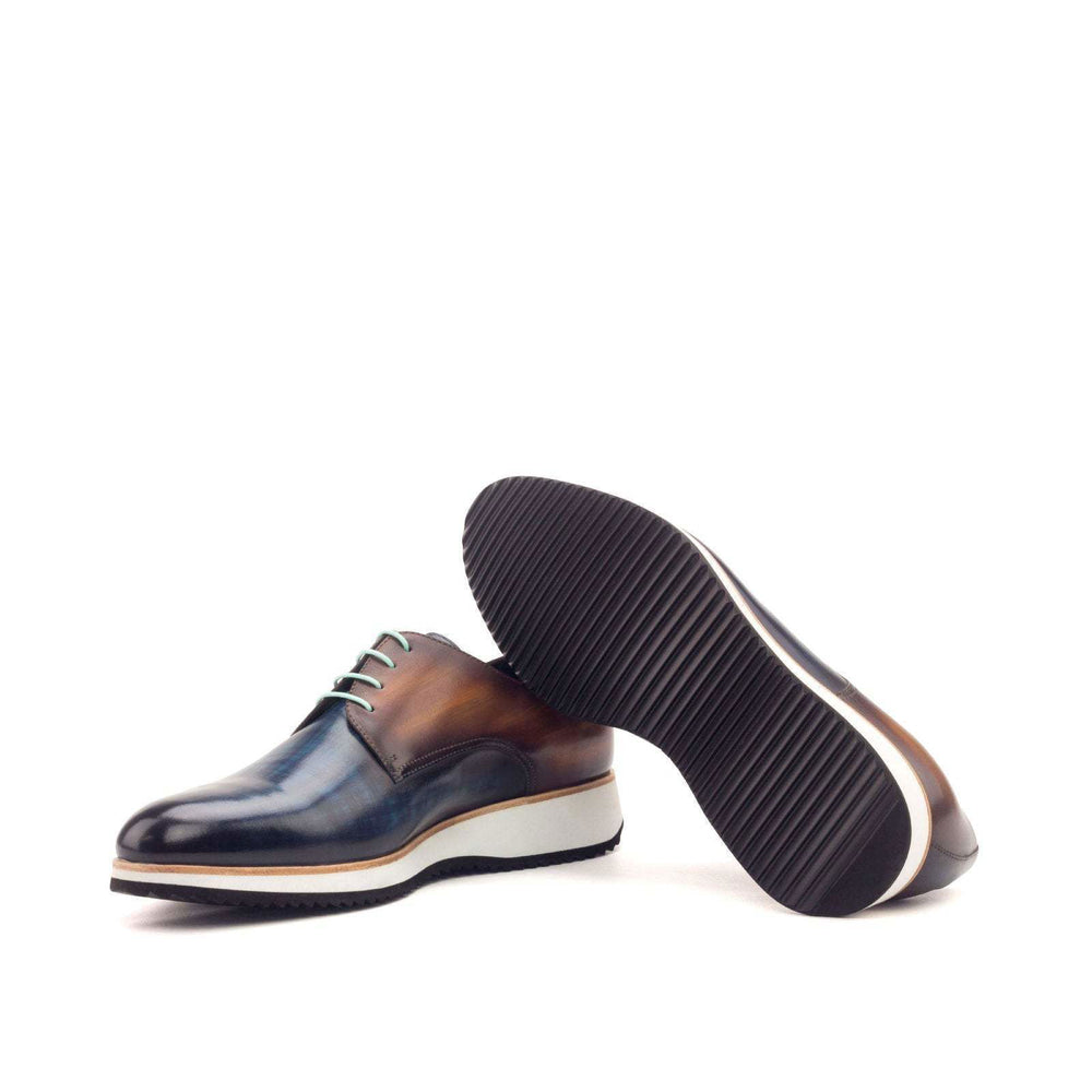 Derby-Patina, Brown, Blue 2-MERRIMIUM-wholesale