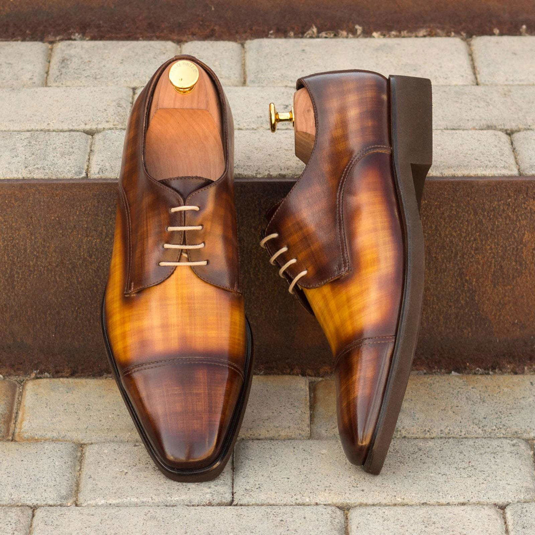Derby-Patina, Brown, Dark Brown 1-MERRIMIUM-WS