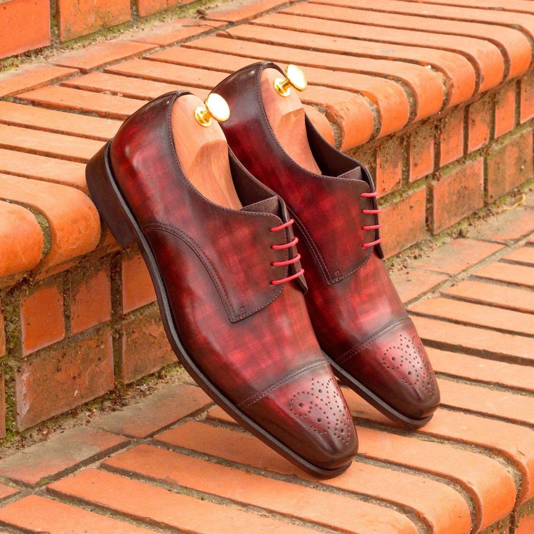 Derby-Patina, Patent, Burgundy, Black 1-MERRIMIUM--GID-1562-2611-wholesale