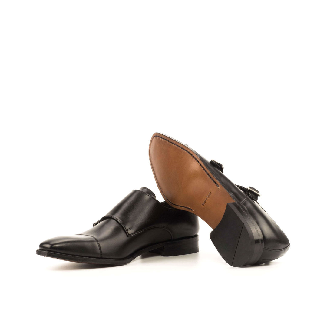 Double Monk-Box Calf, Black 2-MERRIMIUM