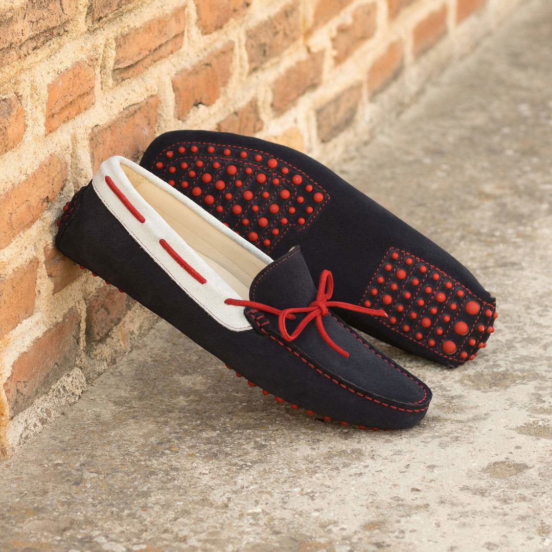 Driver-Suede, Blue, White, Red 1-MERRIMIUM-WS