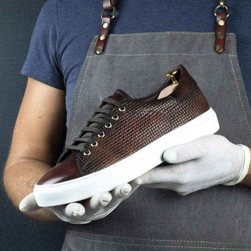 Fire Museum Patina Braided Trainer Shoes Limited Edition-Wholesale - MERRIMIUM