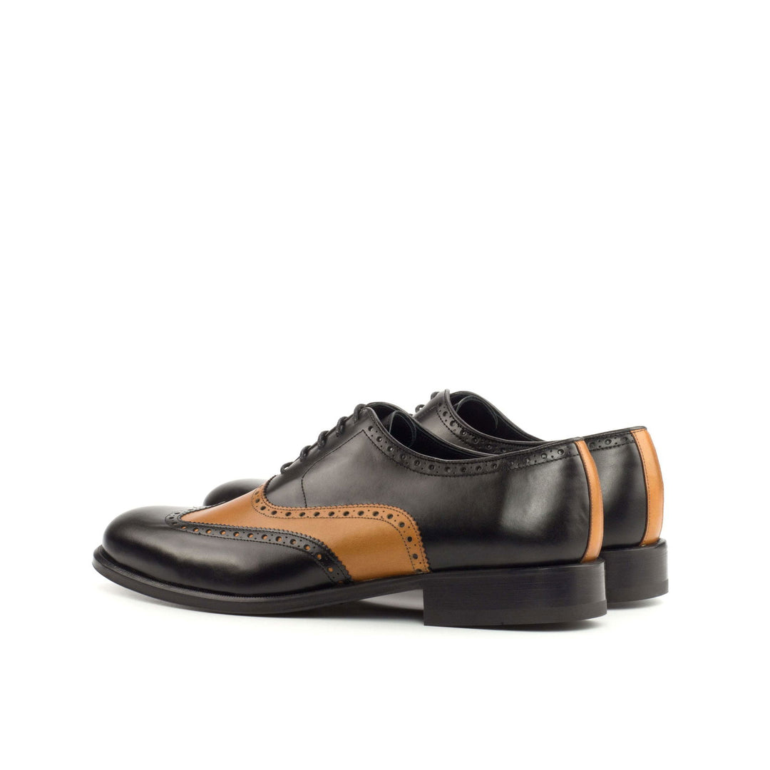 Full Brogue-Box Calf, Brown, Black 4-MERRIMIUM