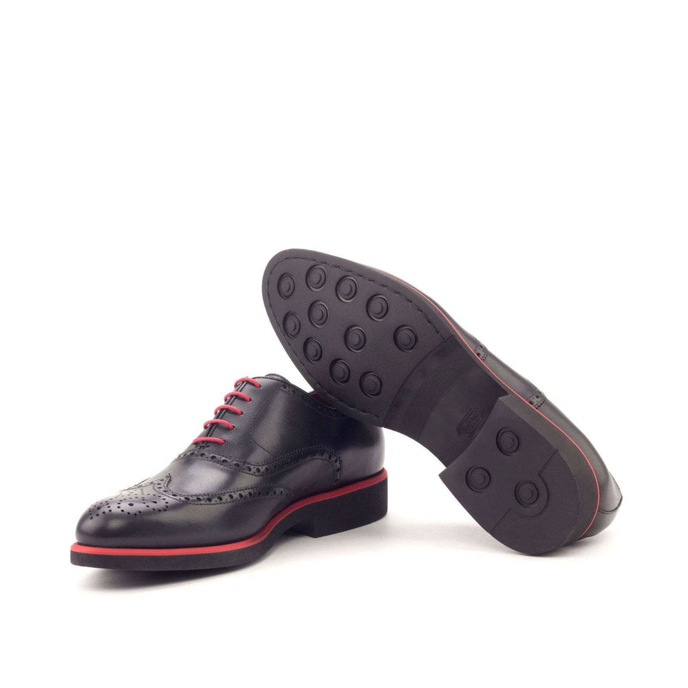 Full Brogue-Painted Calf, Black 2-MERRIMIUM-wholesale
