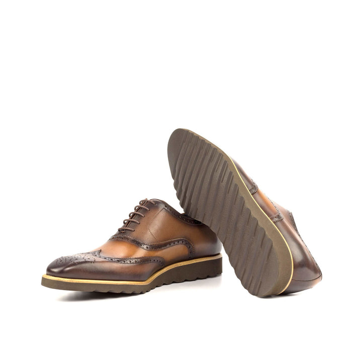 Full Brogue-Painted Calf, Brown 2-MERRIMIUM