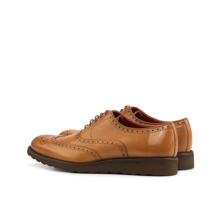 Full Brogue-Painted Calf, Brown 4-MERRIMIUM