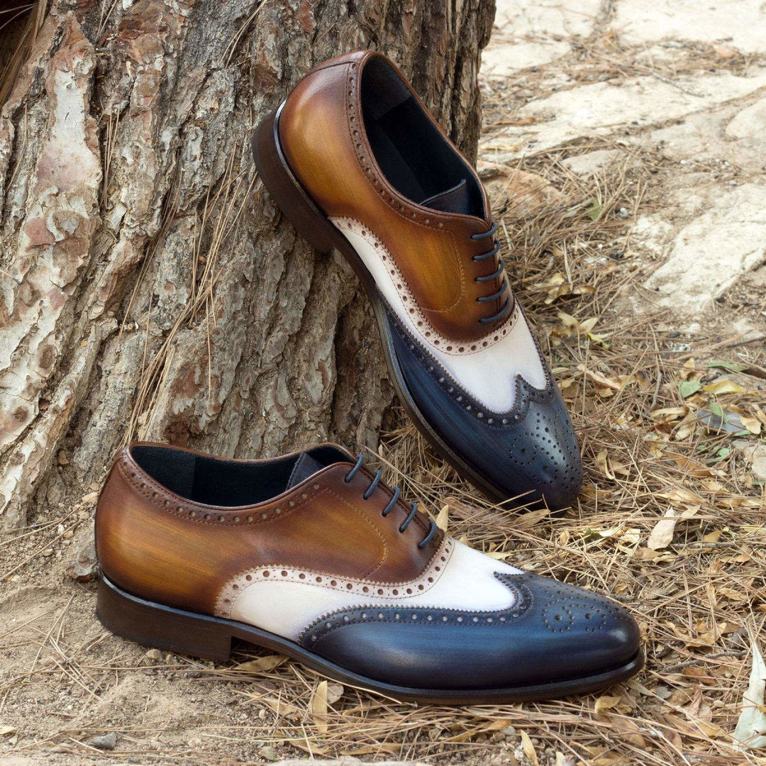 Full Brogue-Patina, Box Calf, Brown, Blue, White 1-MERRIMIUM--GID-1549-2346-wholesale