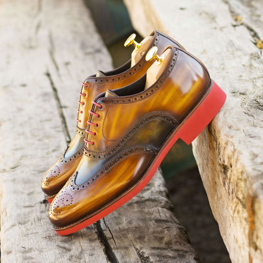 Full Brogue-Patina, Green, Brown 1-MERRIMIUM-WS