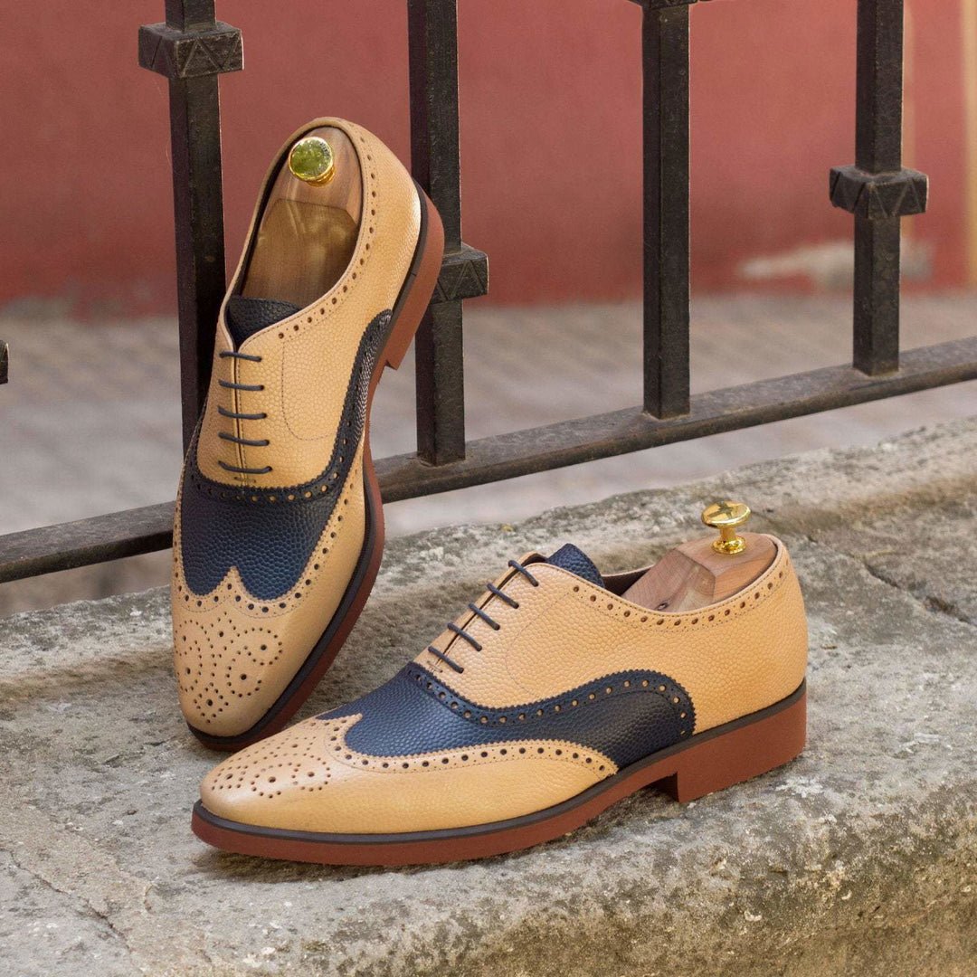 Full Brogue-Pebble Grain, Blue, Brown 1-MERRIMIUM--GID-1378-2869-wholesale