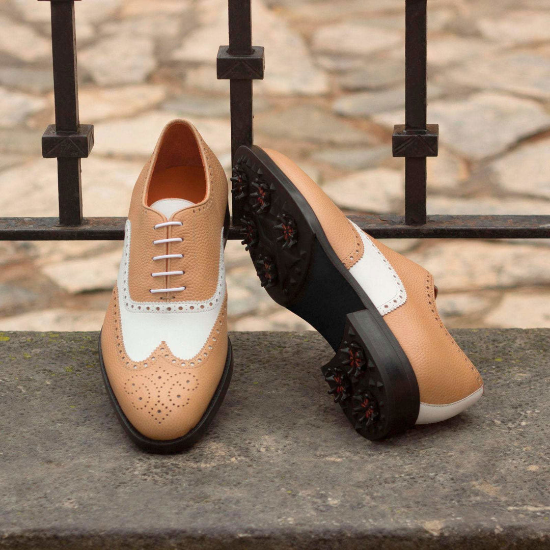 Full Brogue-Pebble Grain, Box Calf, Brown, White 1-MERRIMIUM--GID-1414-2990-wholesale