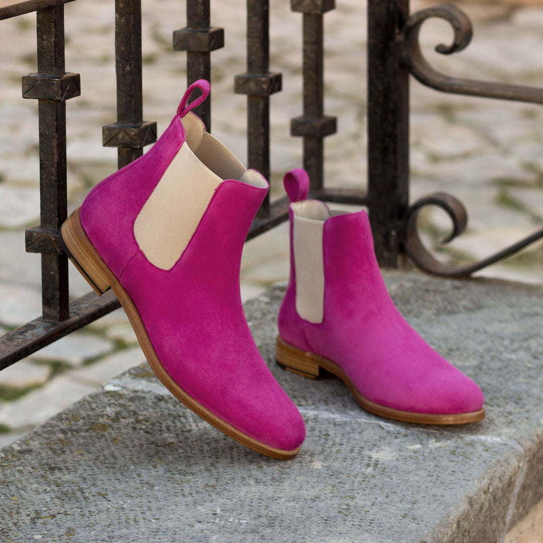Ladies' Chelsea Boot-Kid Suede, Violet 1-MERRIMIUM--GID-2336-3226-wholesale