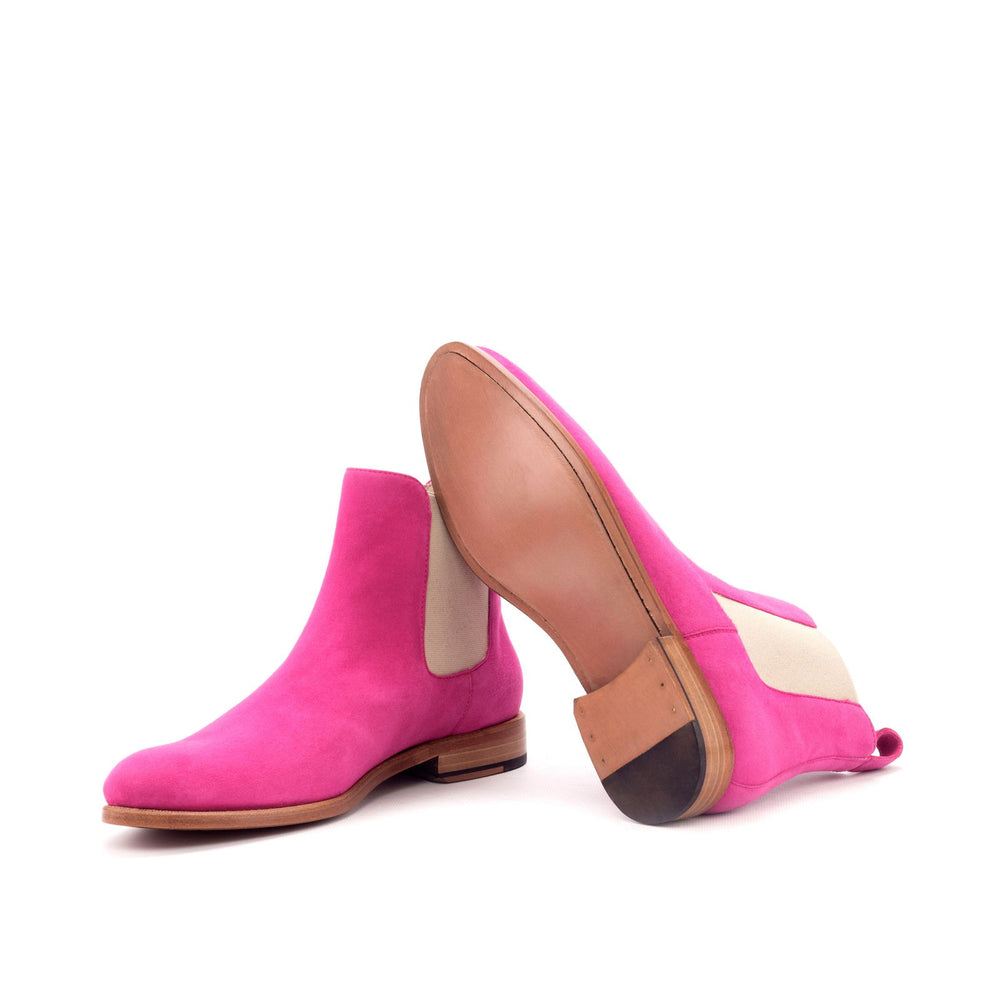 Ladies' Chelsea Boot-Kid Suede, Violet 2-MERRIMIUM-wholesale
