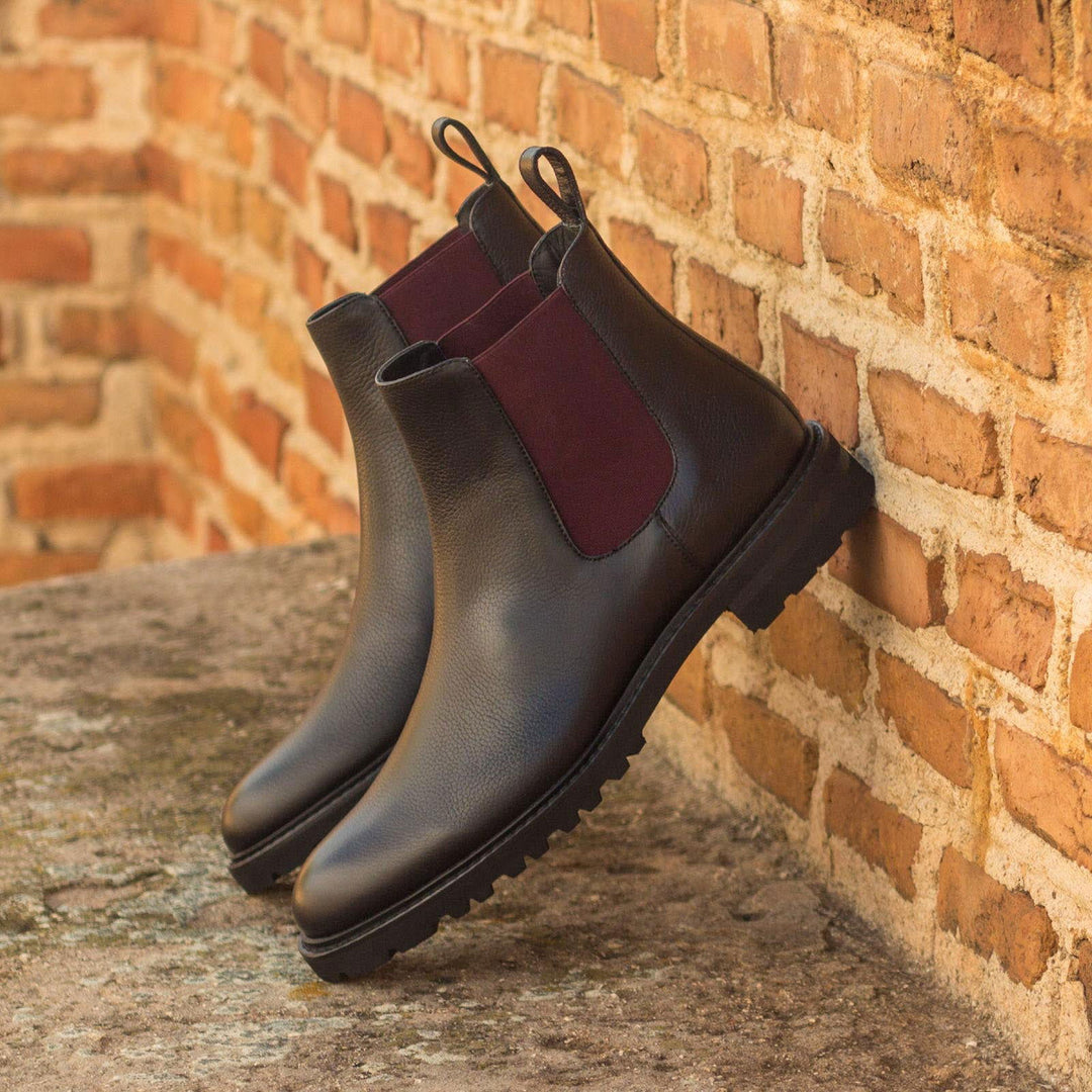 Ladies' Chelsea Boot-Painted Full Grain, Black 1-MERRIMIUM--GID-2336-3076-wholesale