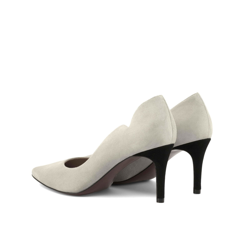 Ladies' Genoa-Italian Suede, Luxury Black, Stone Grey 2-MERRIMIUM-WS