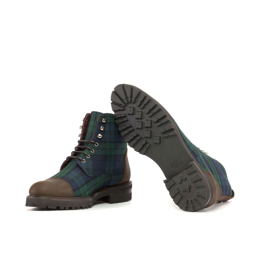 Ladies' Lace Up Captoe Boot-Sartorial, Green 2-MERRIMIUM-WS