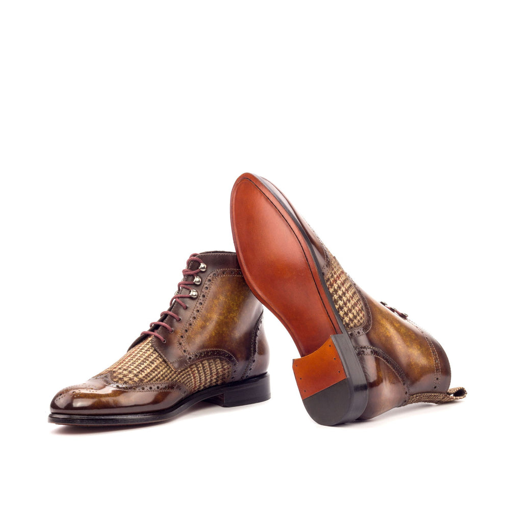 Ladies' Military Brogue-Patina, Sartorial, Brown 2-MERRIMIUM-WS